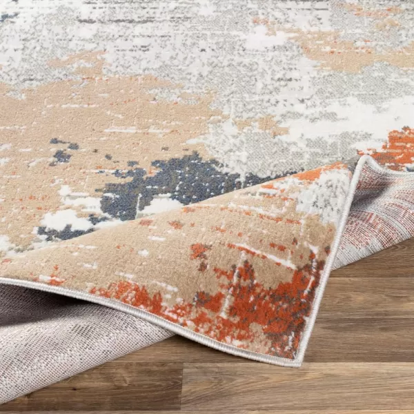 imageLivabliss Geneva Modern Abstract Area Rug710quot x 102quotTerracotta