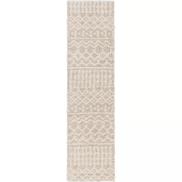 imageLivabliss Hapsburg Moroccan Shag Area Rug 67quot Square BeigeBeige