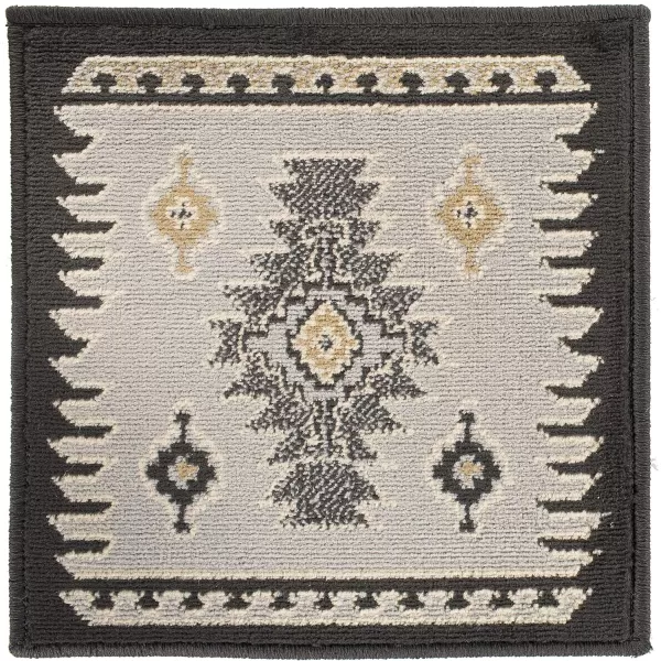 imageLivabliss Hepburn Area Rugs 710quot x 112quot BlackBlack