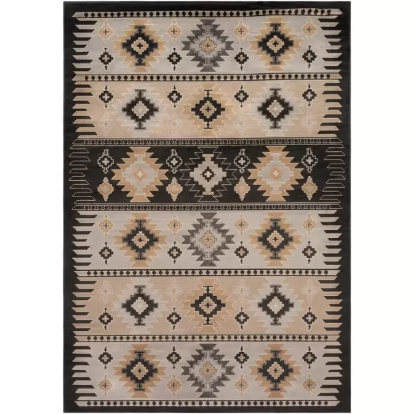 imageLivabliss Hepburn Area Rugs 710quot x 112quot BlackBlack