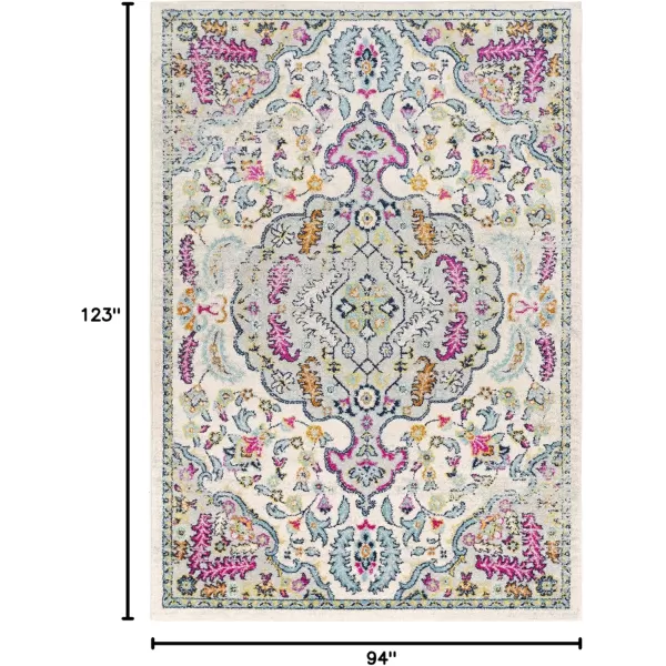 imageLivabliss Katia Area Rug 710quot x 103quot Pink