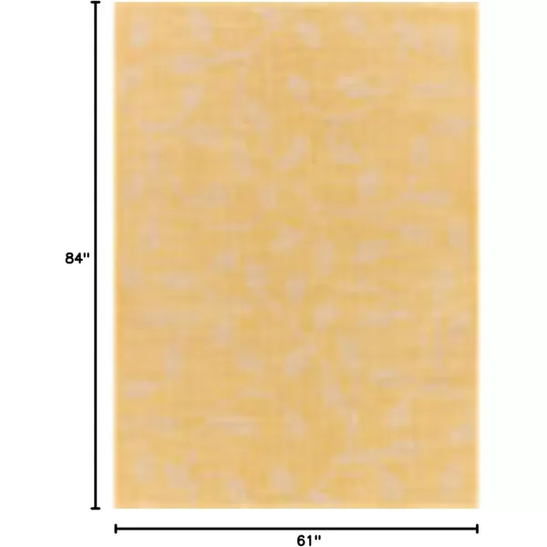 imageLivabliss Verdi Outdoor Traditional Area Rug 51quot x 7 Yellow