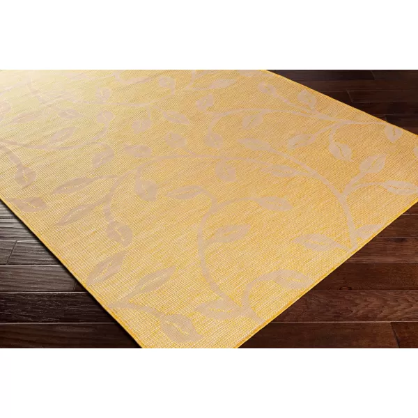 imageLivabliss Verdi Outdoor Traditional Area Rug 51quot x 7 Yellow
