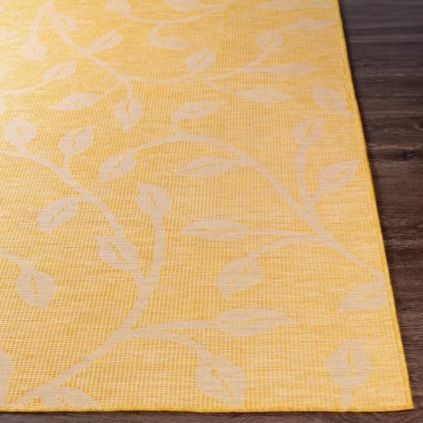 imageLivabliss Verdi Outdoor Traditional Area Rug 51quot x 7 Yellow