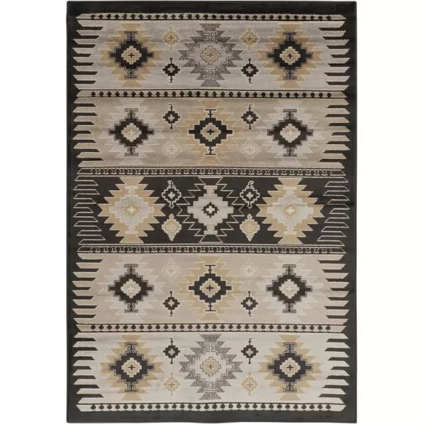 imageLivabliss Hepburn Area Rugs 710quot x 112quot BlackBlack