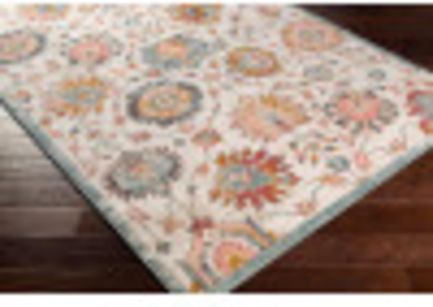 imageLivabliss Craiger Vintage Floral Area Rug52quot x 7IvoryIvory