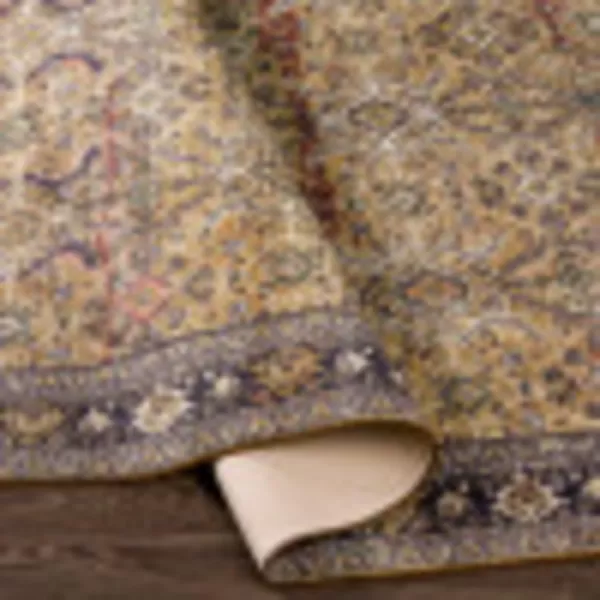imageArtistic Weavers ABEL Traditional Vintage Washable Area Rug 53quot x 7 TanMulti53 x 7
