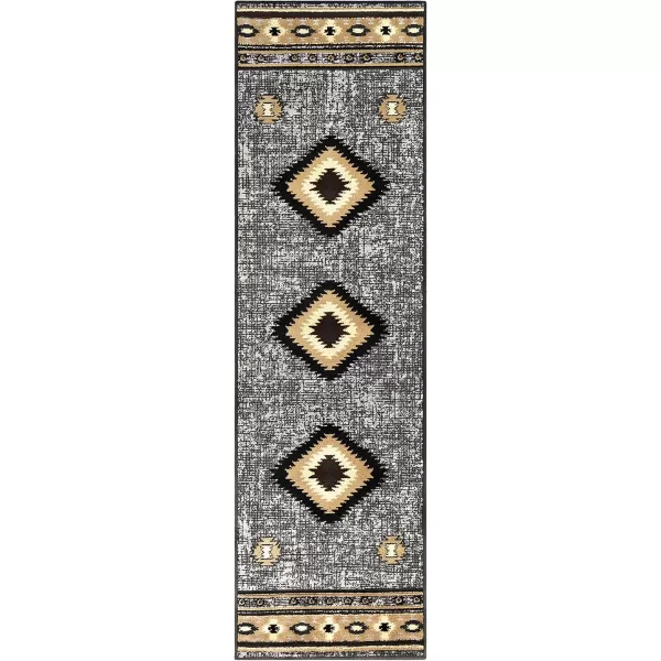 imageArtistic Weavers Celtia Area Rug 53quot x 79quot Black and TanBlack and Tan