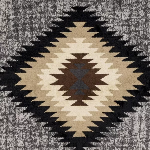 imageArtistic Weavers Celtia Area Rug 53quot x 79quot Black and TanBlack and Tan