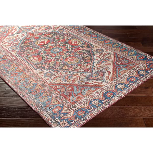 imageArtistic Weavers Garritt Medallion Oriental Area Rug 5 x 76quot RedBlue23 x 39