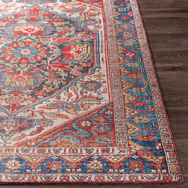 imageArtistic Weavers Garritt Medallion Oriental Area Rug 5 x 76quot RedBlue23 x 39