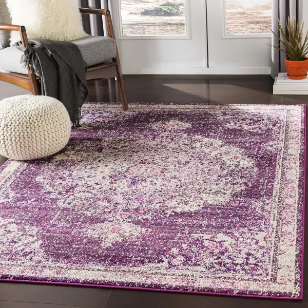 imageArtistic Weavers Kimber Area Rug 53quot x 73quot BlueFuchsia