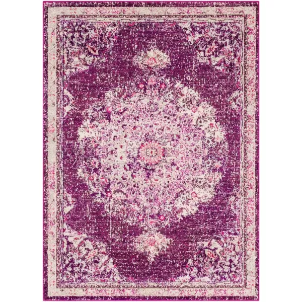 imageArtistic Weavers Kimber Area Rug 53quot x 73quot BlueFuchsia