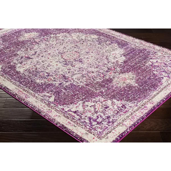 imageArtistic Weavers Kimber Area Rug 53quot x 73quot BlueFuchsia