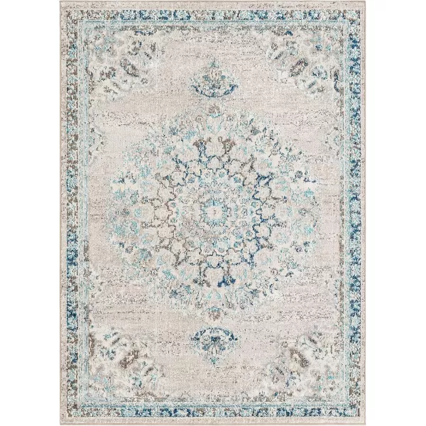 imageArtistic Weavers Kimber Area Rug 53quot x 73quot BlueGray and Teal