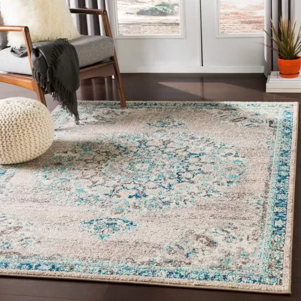 imageArtistic Weavers Kimber Area Rug 53quot x 73quot BlueGray and Teal