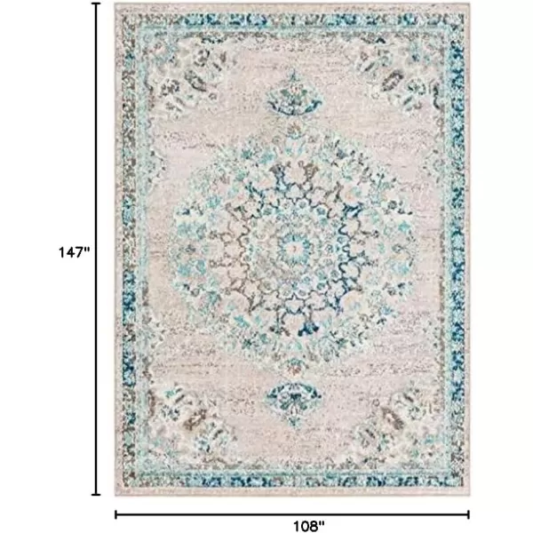 imageArtistic Weavers Kimber Area Rug 53quot x 73quot BlueGray and Teal