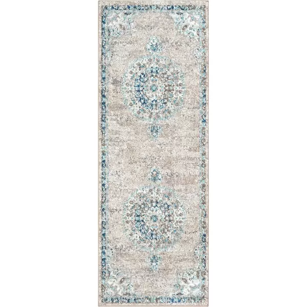 imageArtistic Weavers Kimber Area Rug 53quot x 73quot BlueGray and Teal