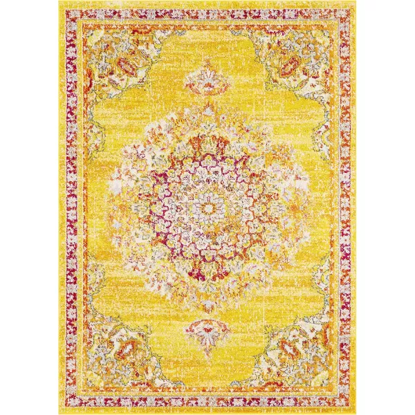 imageArtistic Weavers Kimber Area Rug 53quot x 73quot BlueYellow