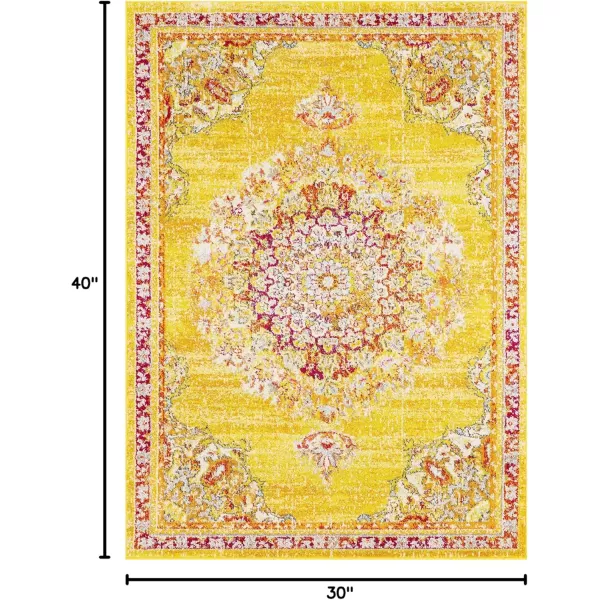 imageArtistic Weavers Kimber Area Rug 53quot x 73quot BlueYellow