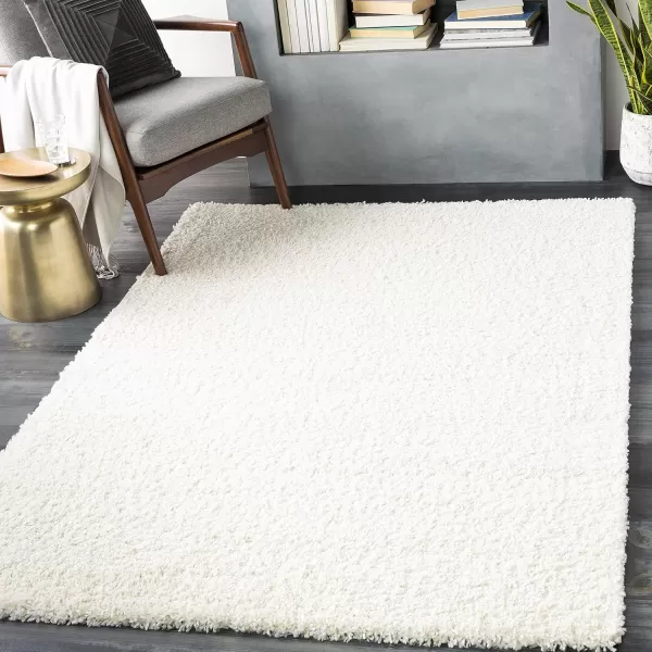 imageLivabliss Beckett Area Rug 53quot x 73quot WhiteCamel