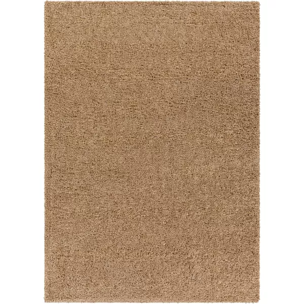 imageLivabliss Beckett Area Rug 53quot x 73quot WhiteMedium Brown