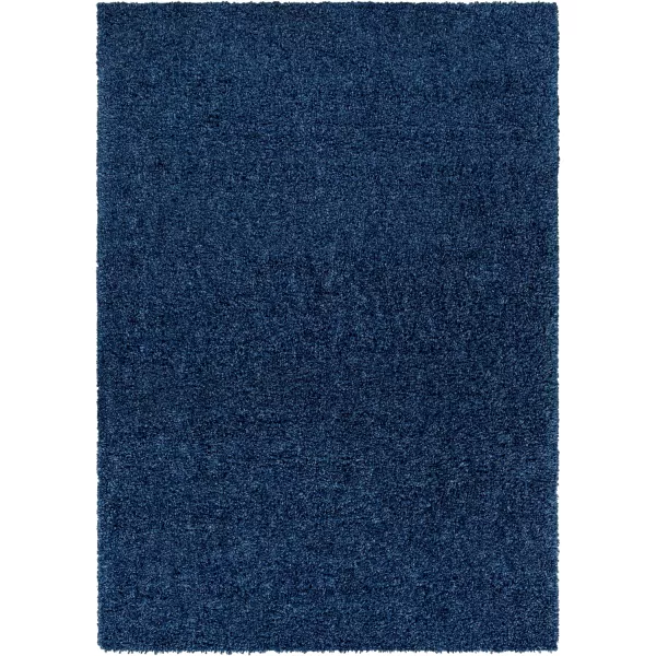 imageLivabliss Beckett Area Rug 53quot x 73quot WhiteNavy