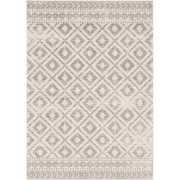 imageLivabliss Candis Area Rug53quot x 73quotLight GrayLight Gray