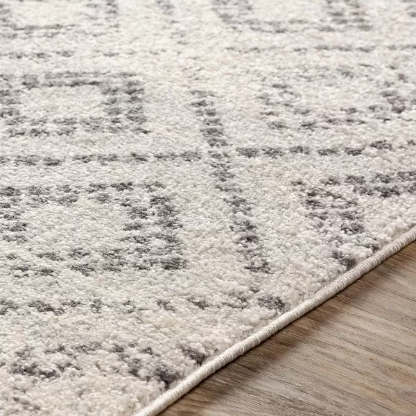 imageLivabliss Candis Area Rug53quot x 73quotLight GrayLight Gray