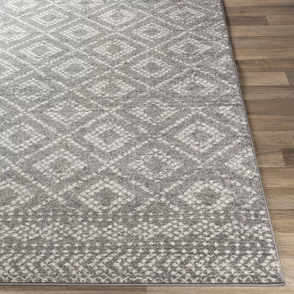 imageLivabliss Candis Area Rug53quot x 73quotLight GrayMedium Gray