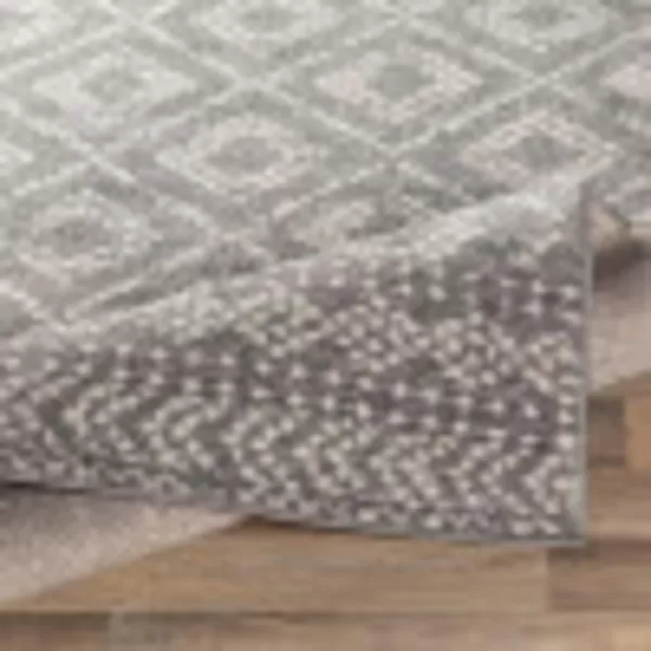 imageLivabliss Candis Area Rug53quot x 73quotLight GrayMedium Gray