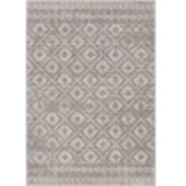 imageLivabliss Candis Area Rug53quot x 73quotLight GrayMedium Gray