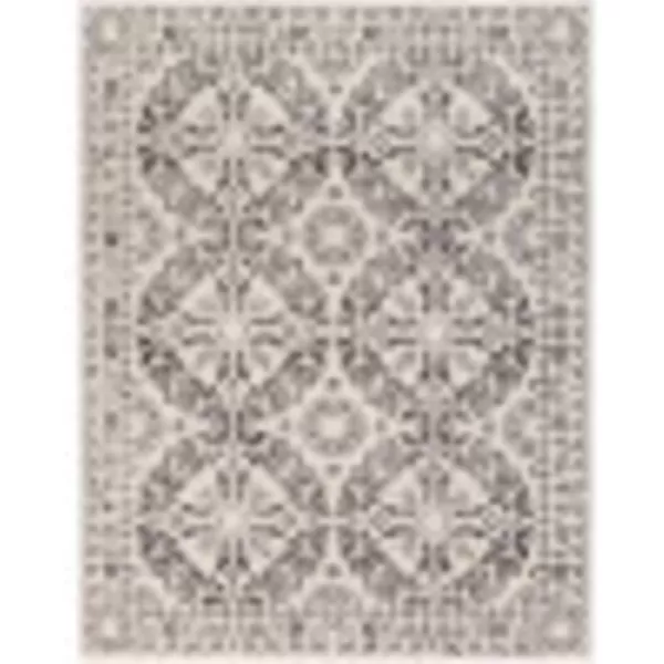 imageLivabliss Circe Vintage Area Rug53quot x 73quot Medium Gray67 x 9