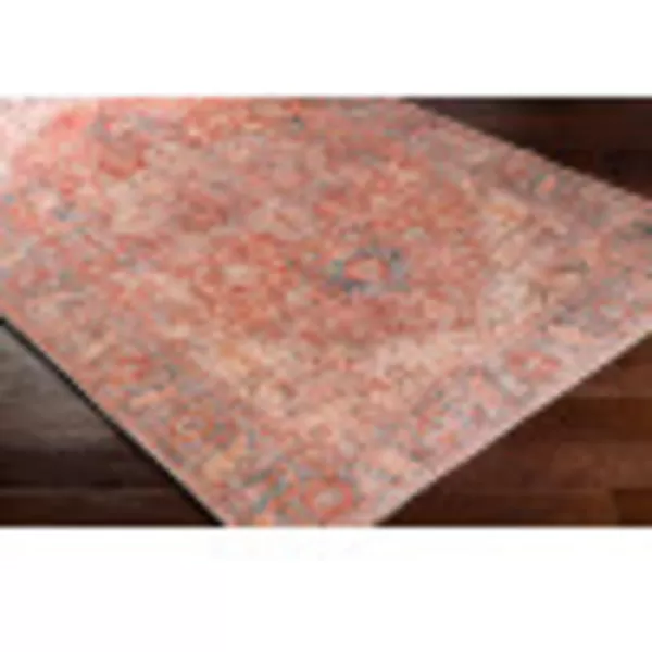 imageLivabliss Nico Vintage Floral Washable Area Rug53quot x 73quot Burnt OrangeNavy2 x 211