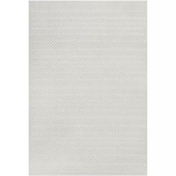 imageLivabliss Reea Outdoor Geometric Area Rug 53quot x 73quot Cream53 x 73