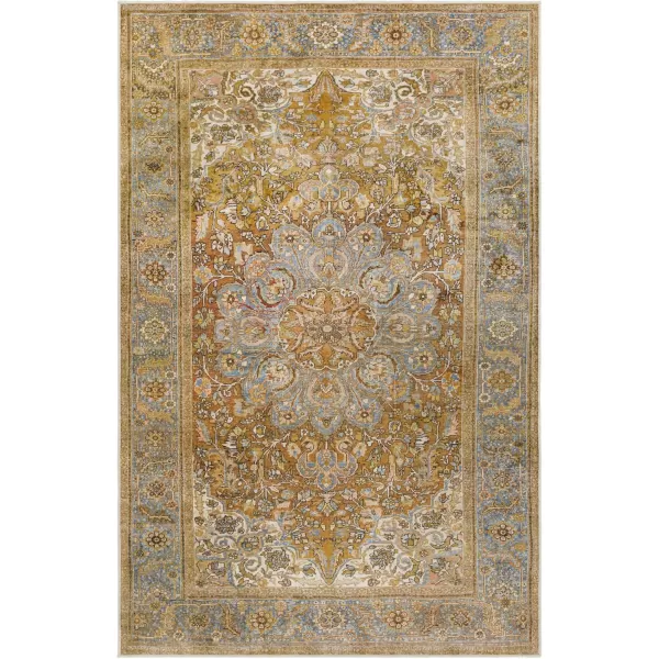 imageLivabliss Seraphina Oriental Washable Area Rug 5 x 76quot BrownBrown