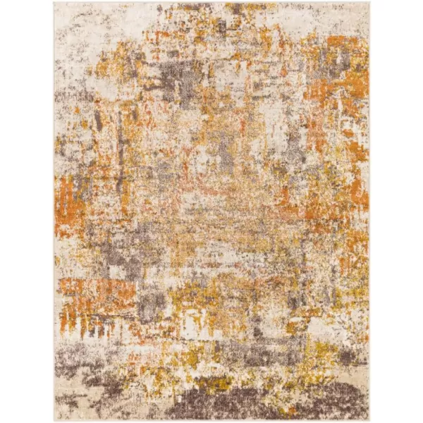 imageLivabliss Shweta Modern Abstract Area Rug 52 x 7 Medium BrownRustMedium Brown Rust