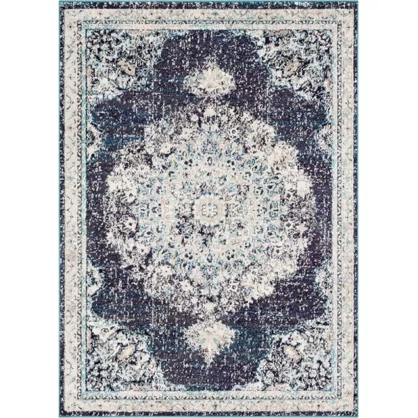 imageArtistic Weavers Kimber Area Rug 53quot x 73quot BlueBlue and Gray