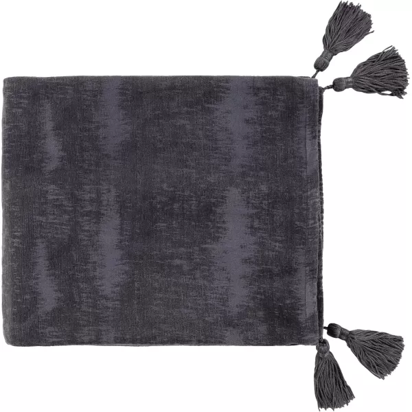 imageArtistic Weavers Sancerre Modern Distressed Decorative Throw Blanket 50quot W x 60quot LCharcoal