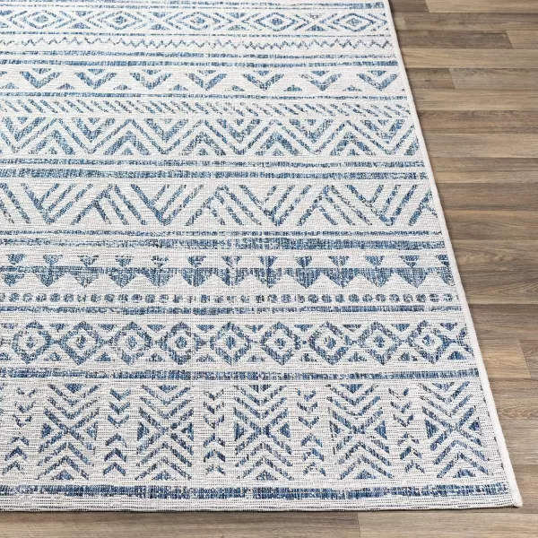 imageArtistic Weavers Esperanza Outdoor Area Rug67quot SquareBlueWhiteBlueWhite