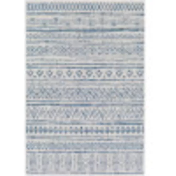 imageArtistic Weavers Esperanza Outdoor Area Rug67quot SquareBlueWhiteBlueWhite