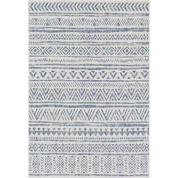 imageArtistic Weavers Esperanza Outdoor Area Rug67quot SquareBlueWhiteBlueWhite