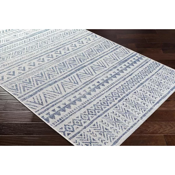 imageArtistic Weavers Esperanza Outdoor Area Rug67quot SquareBlueWhiteBlueWhite