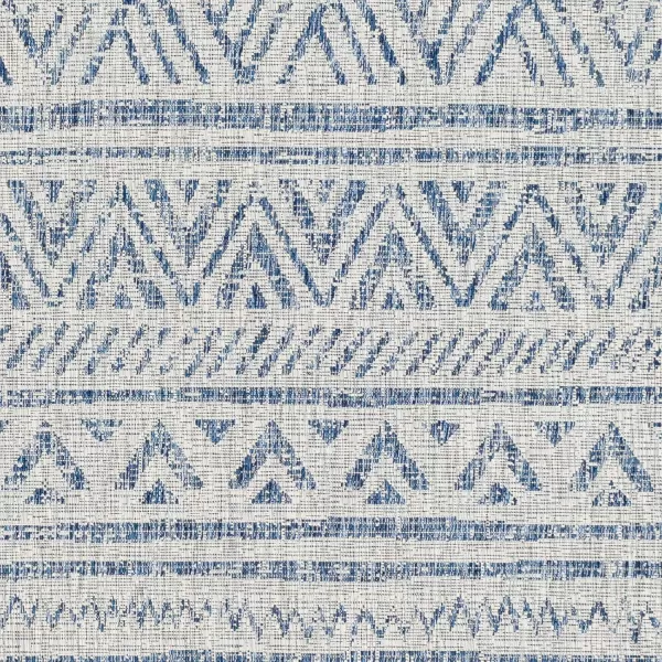 imageArtistic Weavers Esperanza Outdoor Area Rug67quot SquareBlueWhiteDenim