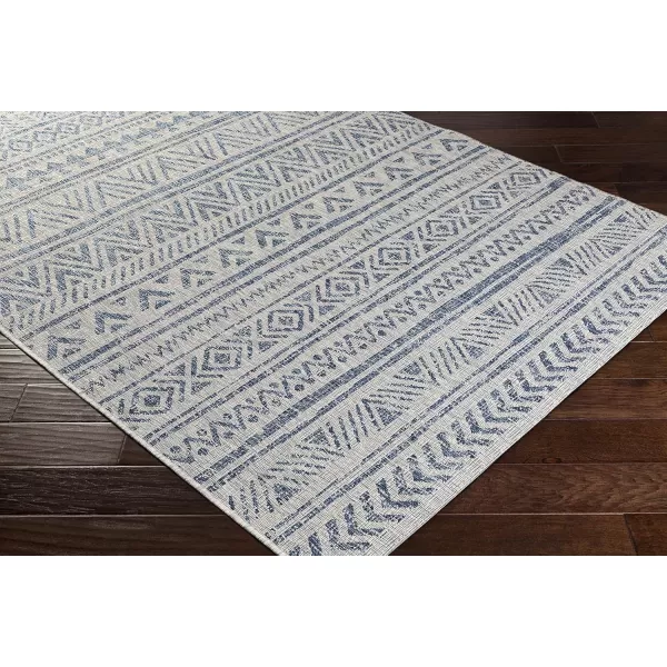 imageArtistic Weavers Esperanza Outdoor Area Rug67quot SquareBlueWhiteDenim