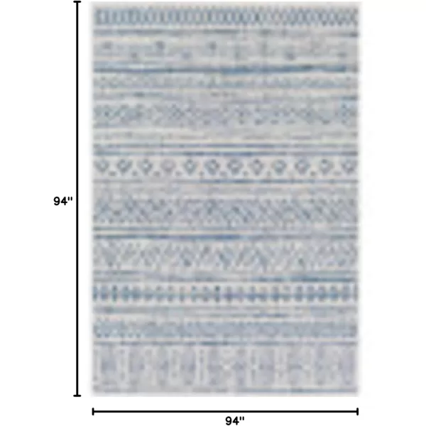 imageArtistic Weavers Esperanza Outdoor Area Rug67quot SquareBlueWhiteNavy