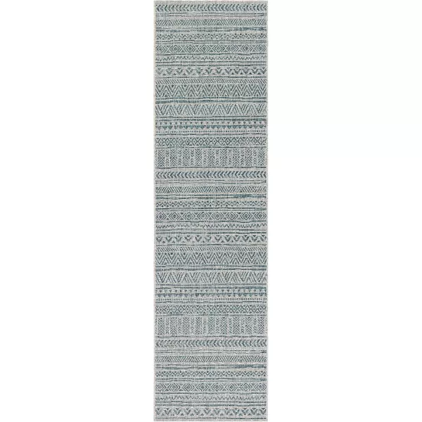 imageArtistic Weavers Esperanza Outdoor Area Rug67quot SquareBlueWhiteTeal