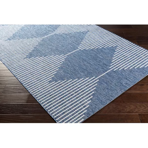 imageLivabliss Esperanza Geometric Outdoor Area Rug 67quot Square Bright Blue27 x 12