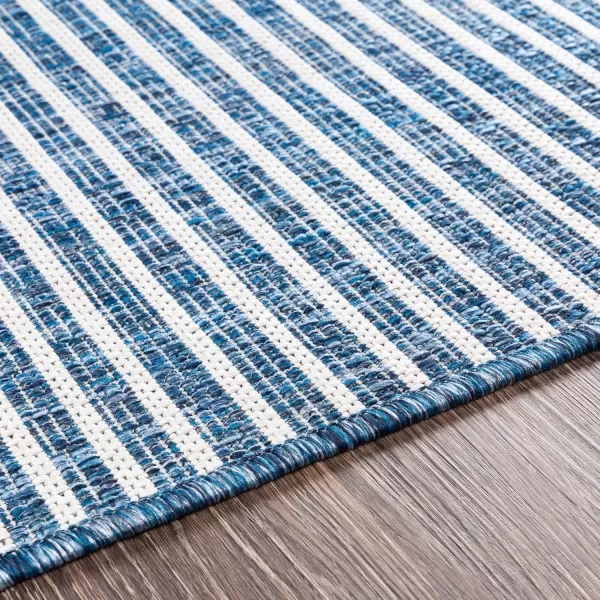 imageLivabliss Esperanza Geometric Outdoor Area Rug 67quot Square Bright Blue67 x 9