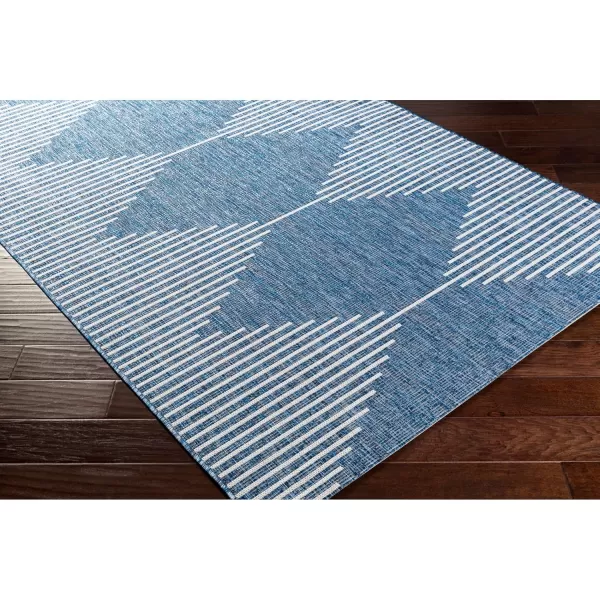 imageLivabliss Esperanza Geometric Outdoor Area Rug 67quot Square Bright Blue67 x 9